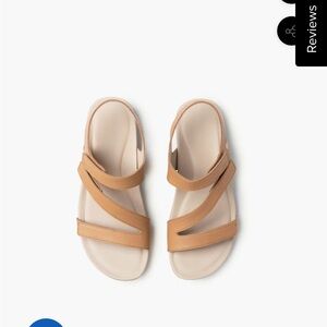 ABEO Olivia leather sandal size 8